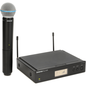 Shure BLX24R/B58 Wireless Handheld Microphone System - H10 Band