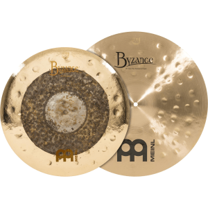 Meinl Cymbals Byzance Mixed Crash Pack - 16 inch Dual and 18 inch, Raw/Brilliant and Extra Thin Hammered Traditional