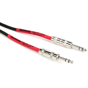 Pro Co BP-10 Excellines Balanced Patch Cable - 1/4-inch TRS Male to 1/4-inch TRS Male - 10 foot