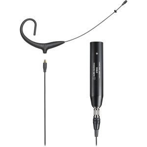 Audio-Technica BP892x Omnidirectional Headworn Microphone with XLR Power Module - Black