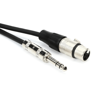 Pro Co BPBQXF-20 Excellines Balanced Patch Cable - XLR Female to TRS Male - 20 foot