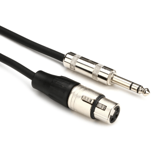 Pro Co BPBQXF-3 Excellines Balanced Patch Cable - XLR Female to TRS Male - 3 foot
