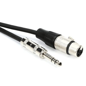 Pro Co BPBQXF-5 Excellines Balanced Patch Cable - XLR Female to TRS Male - 5 foot