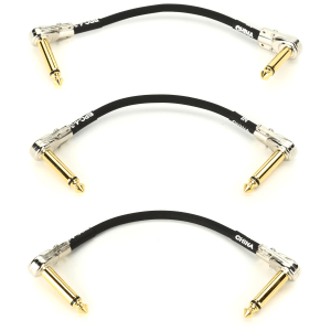 Boss BPC-4-3 Patch Cable - 4 inch (3-pack)