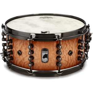 Mapex Black Panther Design Lab Versatus Snare Drum - 6.5 x 14-inch - Peach Burl Burst