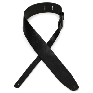 LM Products The Traveler 2.5" Guitar Strap - Black