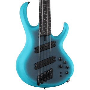 Ibanez BTB605MS Bass Guitar - Cerulean Aura Burst Matte