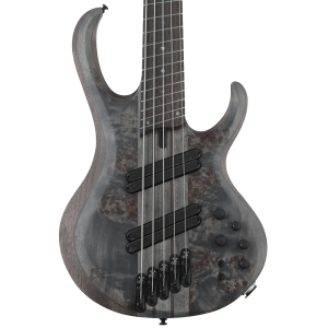 Ibanez BTB805MS 5-string Bass Guitar - Transparent Gray Flat