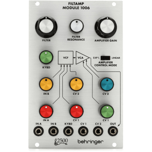 Behringer 1006 Filtamp 24 dB Low-Pass VCF and VCA Eurorack Module