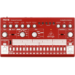 Behringer RD-6 Analog Drum Machine - Red