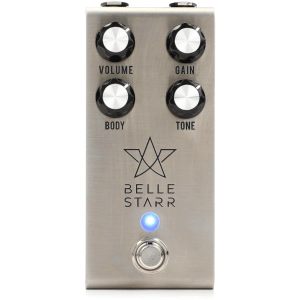 Jackson Audio Belle Starr Overdrive Pedal - Stainless Steel