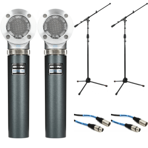 Shure Beta 181/C Small-diaphragm Condenser Microphone with Stands and Cables - Pair