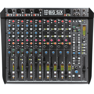 Solid State Logic BiG SiX 18-input Desktop Analog Mixer and Interface