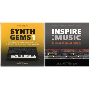 Bjooks Synth Gems 1 - Exploring Vintage Synthesizers and Inspire The Music: 50 Years of Roland History Book Bundle