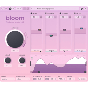 Oeksound bloom Adaptive Tone Shaper Plug-in