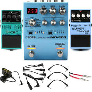 Boss Modulation Pedals Pack with Power Supply