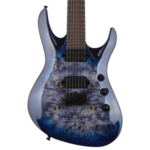 Jackson Pro Series Chris Broderick Signature HT7 Soloist Electric Guitar - Transparent Blue