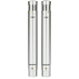 Samson C02 Small-diaphragm Condenser Microphone - Stereo Pair