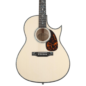 Larrivee C-10 Romanian Flamed Maple Acoustic Guitar - Natural, Sweetwater Exclusive