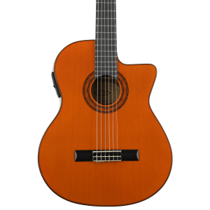 Washburn C5CE Classical Nylon String Acoustic-Electric Guitar - Natural