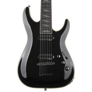 Schecter C-7 Blackjack Electric Guitar - Black Gloss