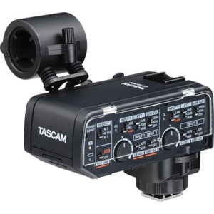 TASCAM CA-XLR2d-F XLR Mic Adapter for Fujifilm Mirrorless Cameras