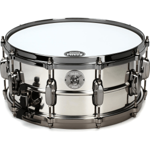 Tama Charlie Benante Signature Snare Drum - 6.5 x 14-inch - Steel with Black Nickel Hardware