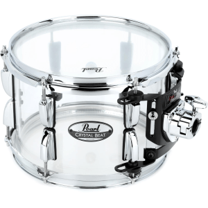Pearl Crystal Beat Mounted Tom - 10 x 7 inch - Ultra Clear