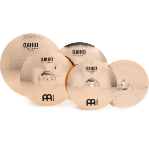 Meinl Cymbals Classic Custom Bonus Set - 14/16/20 inch - with Free 18 inch Crash