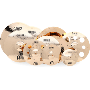 Meinl Cymbals Classics Custom Triple Bonus Set - 14/16/16/18/18/20 inch - with Free 8/10/12 inch