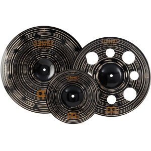 Meinl Cymbals Classics Custom Dark Effects Set 2 - 16/18 inch with Free 10-inch Splash