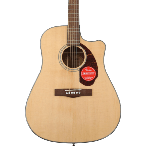 Fender CD-140SCE Dreadnought Acoustic-Electric Guitar - Natural