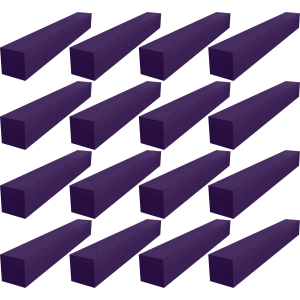 Auralex 3 inch CornerFill 3x24 inch Acoustic Absorber 16-pack - Purple