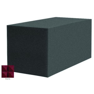Auralex CornerFill Cubes 12x12x24 inch Studiofoam Bass Trap - Burgundy