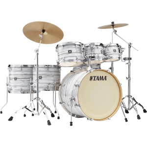 Tama Superstar Classic 7-piece Shell Pack with Snare Drum - Ice Ash