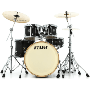 Tama Superstar Classic CL52KS 5-piece Shell Pack with Snare Drum - Transparent Black Burst Lacquer