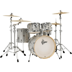 Gretsch Drums Catalina Maple CM1-E825 5-piece Shell Pack with Snare Drum - Silver Sparkle