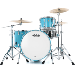Ludwig Classic Maple Pro Beat 3-piece Shell Pack - Heritage Blue
