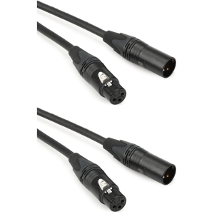 Hosa CMK-030AU Edge Microphone Cable - 30 foot (2-Pack)