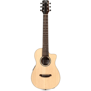 Cordoba Mini II EB-CE Nylon String Acoustic-electric Guitar - Striped Ebony