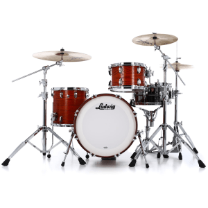 Ludwig Classic Oak Downbeat 20 3-piece Shell Pack - Tennessee Whiskey