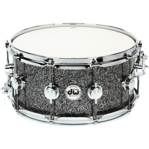 DW Collector's Series Snare Drum - 6.5 x 14-inch - Black Galaxy FinishPly
