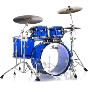 Pearl Crystal Beat CRB524P/C 4-piece Shell Pack - 50th-anniversary Limited-edition Sapphire Blue