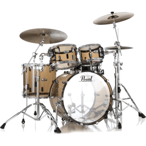 Pearl Crystal Beat CRB524P/C 4-piece Shell Pack - 50th-anniversary Limited-edition Liquid Smoke