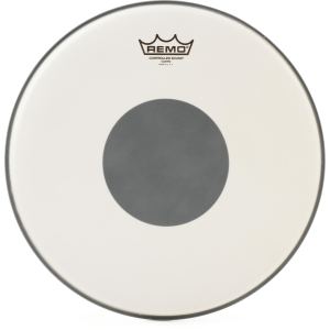 Remo Controlled Sound Coated Drumhead - 14 inch - with Black Dot