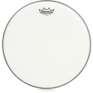 Remo Controlled Sound Coated Drumhead - 14 inch - with Clear Dot On Top