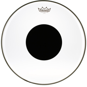 Remo Controlled Sound Clear Drumhead - 16 inch - with Black Dot