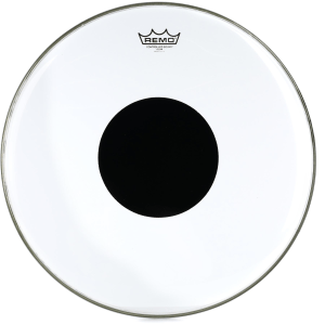 Remo Controlled Sound Clear Drumhead - 18 inch - with Black Dot