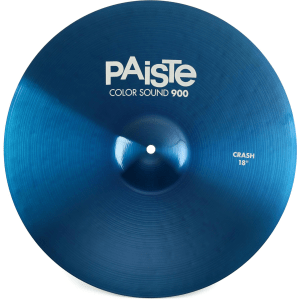 Paiste 18 inch Color Sound 900 Blue Crash Cymbal