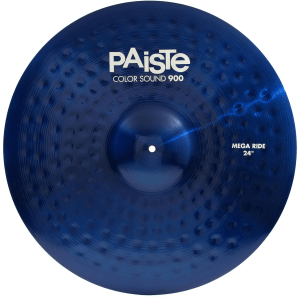 Paiste 24 inch Color Sound 900 Blue Mega Ride Cymbal